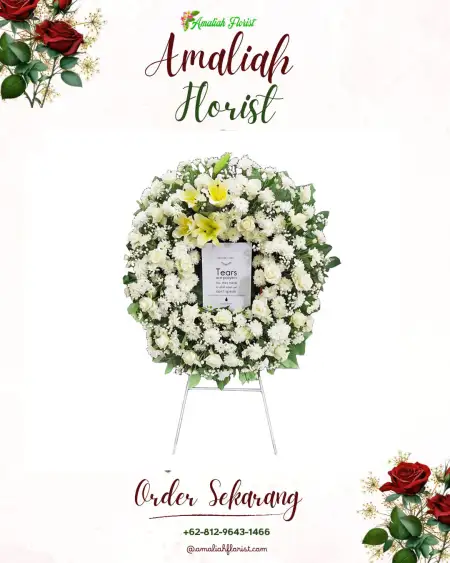 Krans Bunga Duka Taman