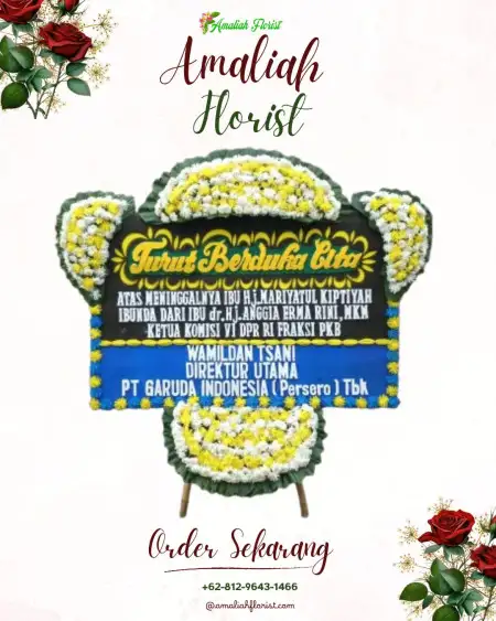 Papan Bunga Duka Taman